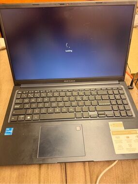 ASUS VivoBook Black Laptop with Full-Size Backlit Keyboard